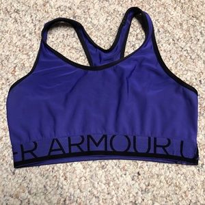 UnderArmour purple sports bra